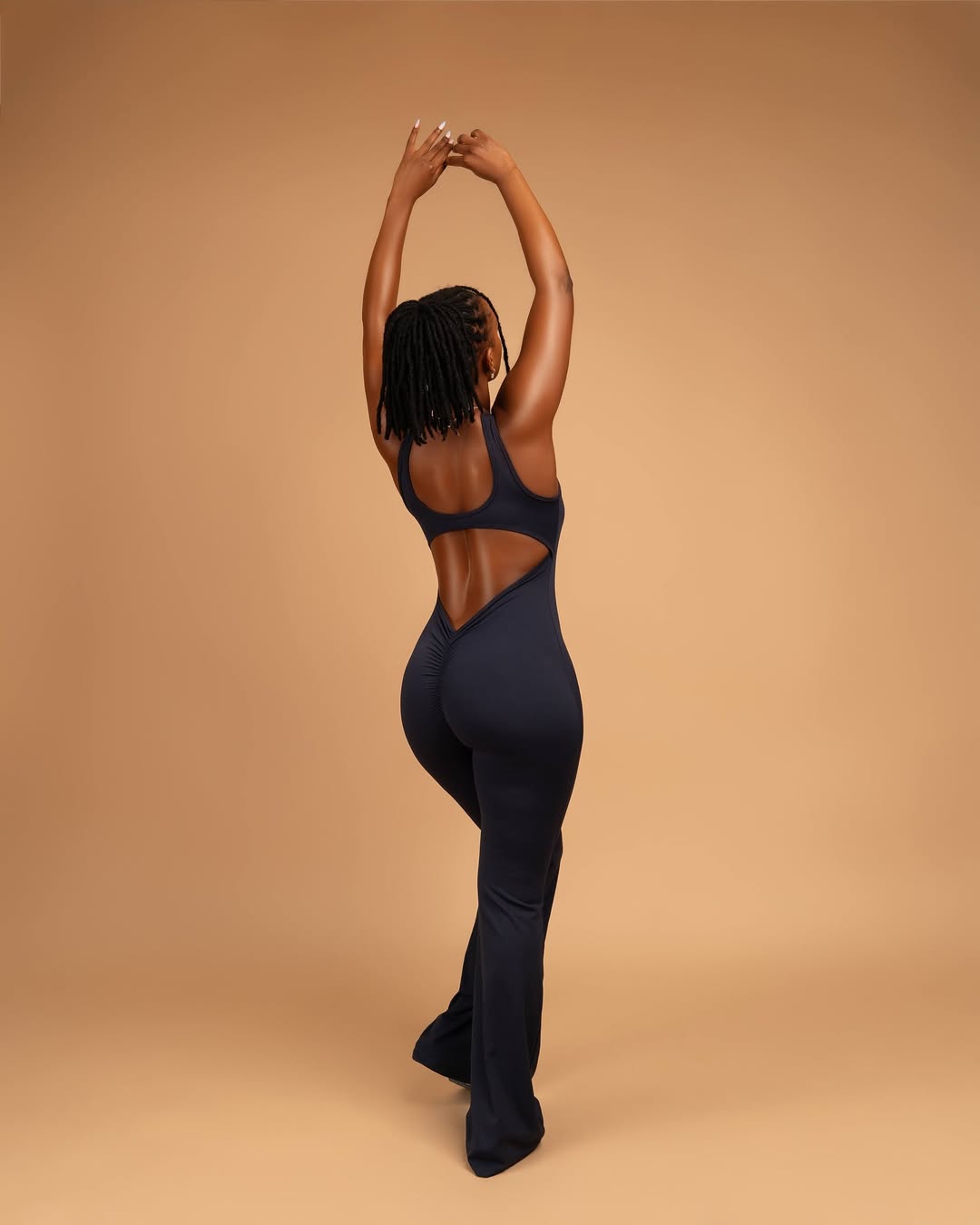 Mercy guiding a training session